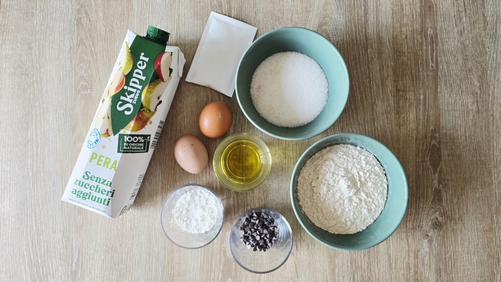 torta morbida al succo di pera